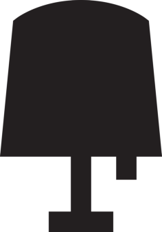 Hotel Lamp Contour Svg Vector, Free Vectors File